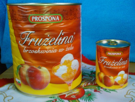 Fruzelina - Broskyňa (kocky)