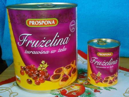 Fruzelina - Brusnica (celé bobule)