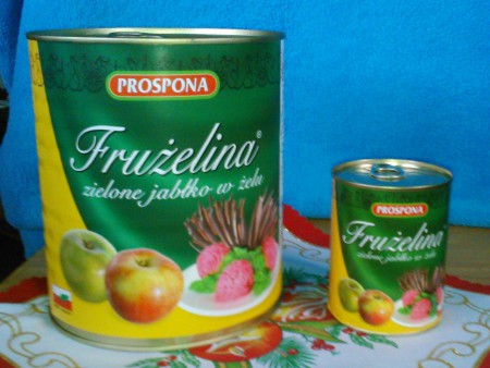 Fruzelina - Zelené jablko (kocky)